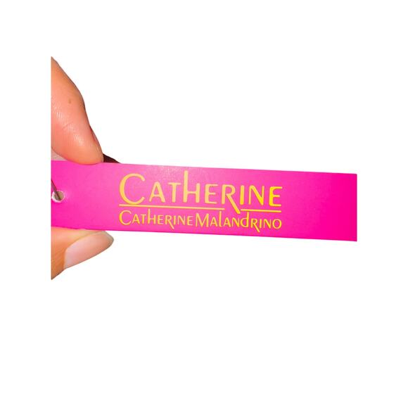 Catherine Malandrino Two Tone Leopard Print Hobo Bag NWT - Picture 7 of 7